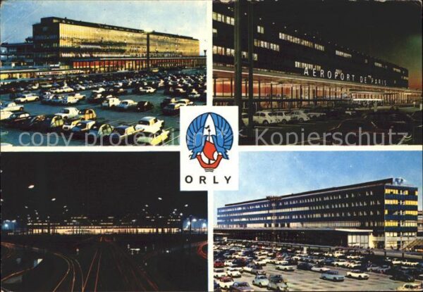Flughafen Airport Aeroporto Paris Orly Aerogare