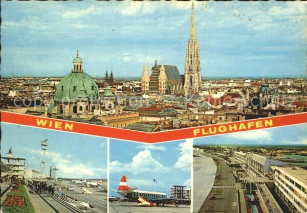 Flughafen Airport Aeroporto Wien-Schwechat