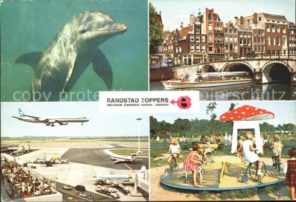 Delfine Delphine Dolphins Dauphins Delfi Flugzeug Karussel Ranstad Toppers