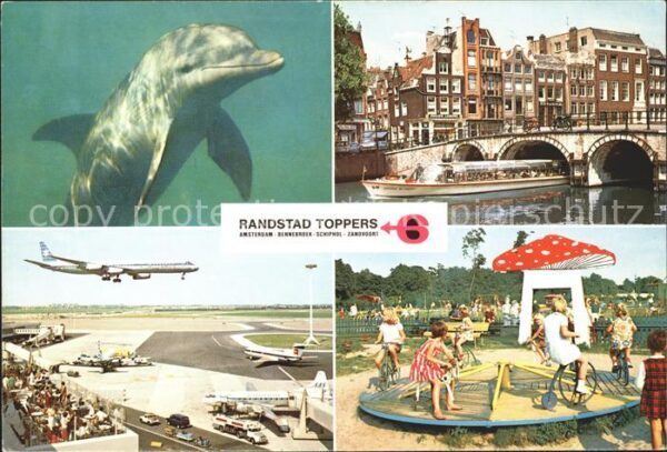 Delfine Delphine Dolphins Dauphins Delfi Flugzeug Flughafen Karussel Ranstad Top