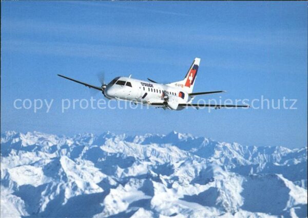 Flugzeuge Zivil Crossair SAAB 340 Cityliner