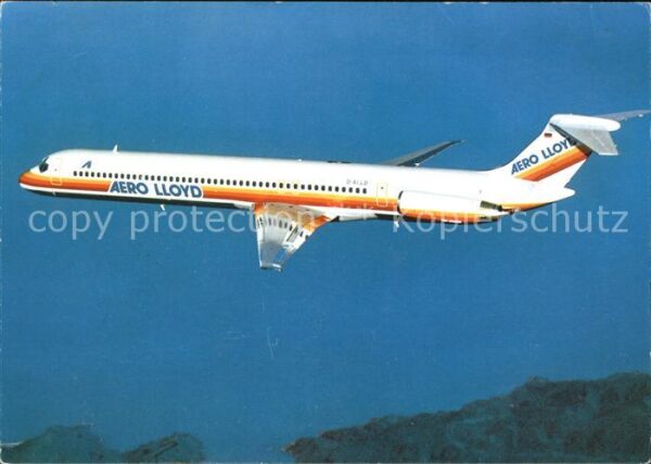 Flugzeuge Zivil McDonnell-Douglas Jetflugzeug Typ MD-83