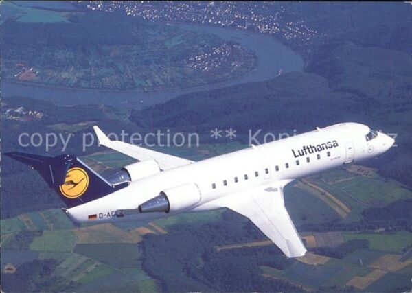 Lufthansa Canadair Jet CL-600