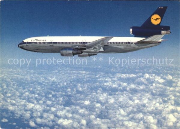 Lufthansa McDonnell Douglas DC 10
