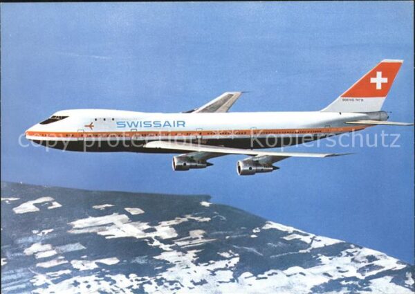 Swissair Boeing 747 B