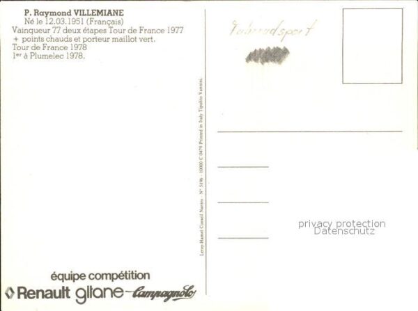 Fahrrad Sport P. Raymond Villemiane – Bild 2