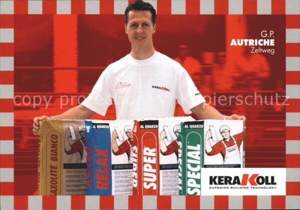 Persoenlichkeiten Michael Schuhmacher Kerakoll Werbung