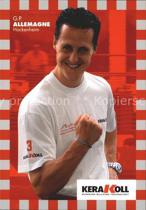 Persoenlichkeiten Michael Schuhmacher Kerakoll Werbung