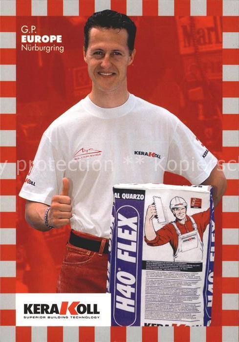 Persoenlichkeiten Michael Schuhmacher Kerakoll Werbung