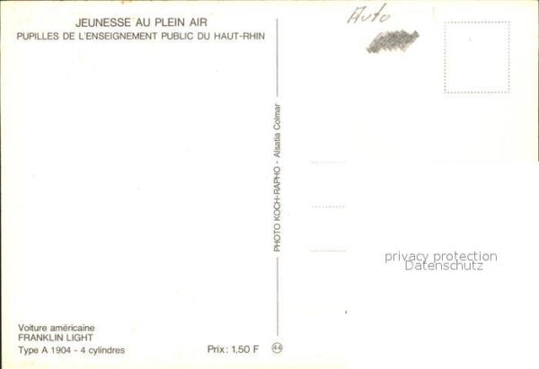 Autos Oldtimer Franklin Light Type A 1904 – Bild 2