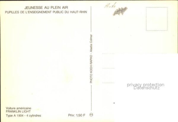 Autos Oldtimer Franklin Light Type A 1904 – Bild 2