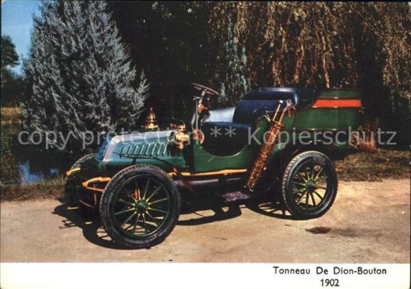 Autos Oldtimer Tonneau De Dion-Bouton 1902