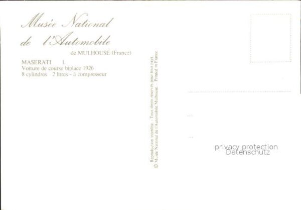 Autos Oldtimer Maserati I. – Bild 2
