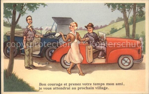 Autos Oldtimer Mechaniker