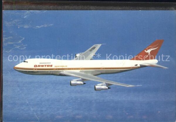 Flugzeuge Zivil Qantas 747B