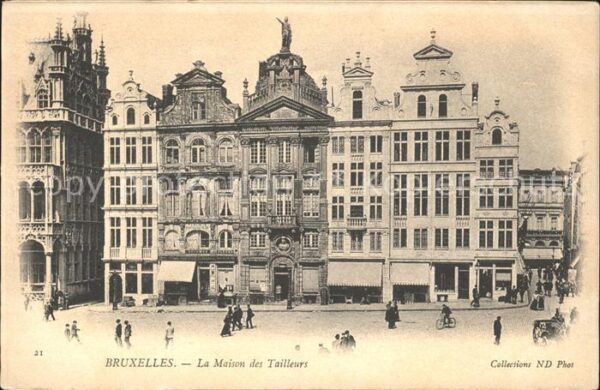 Bruxelles Bruessel Maison des Tailleurs