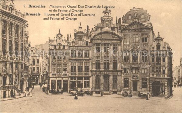 Bruxelles Bruessel Maison du Grand Duc Charles de Lorraine