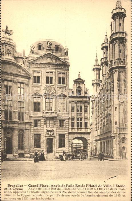 Bruxelles Bruessel Hotel de Ville