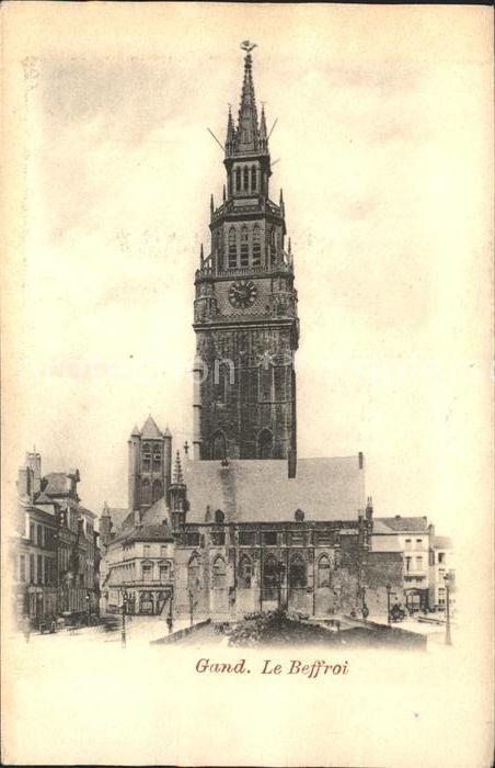 Gand Belgien Beffroi Glockenturm