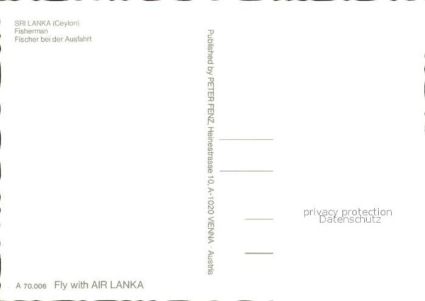Sri Lanka Fisherman Fischer bei der Ausfahrt – Bild 2