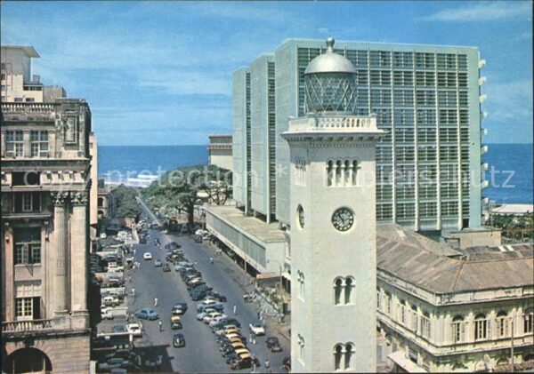 Colombo Ceylon Sri Lanka Street Scene