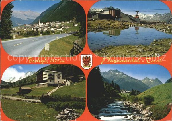 Ischgl Panorama Paznauntal im Sommer Kabinenba