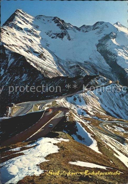 Heiligenblut Kaernten Grossglockner Hochalpenstrasse Blick vo