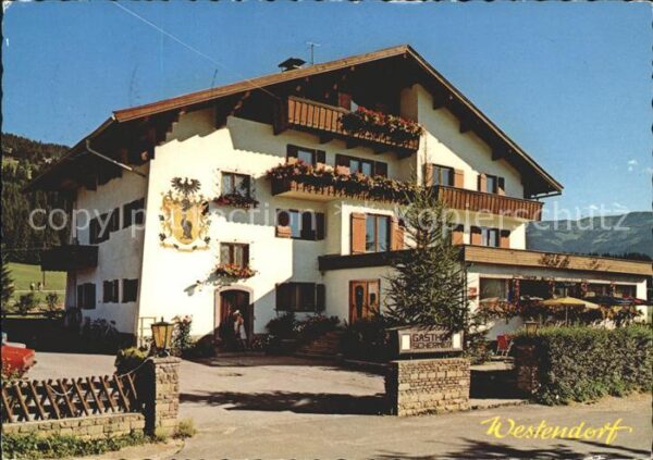 Westendorf Tirol Gasthof Pension Restaurant Schermer Fas