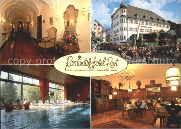 Imst Tirol Romantik Hotel Post Schloss Sprengenste