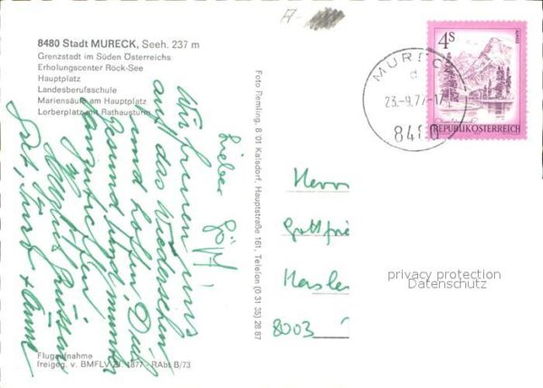 Mureck Grenzstadt Erholungscenter Röck See Hau – Bild 2
