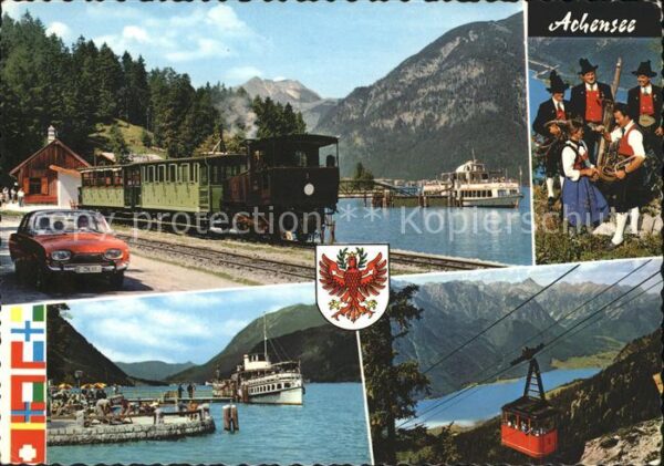 Pertisau Achensee Seespitz Achenseebahn Tiroler Volkstrac