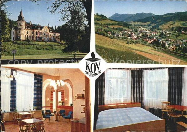 Spital Semmering Steiermark Erholungsheim Schloss Sommerau Gesamtan