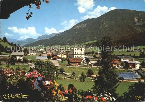 Brixen Thale Panorama mit Hahnenkamm