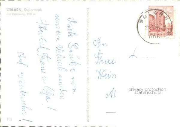 Oeblarn Gesamtansicht mit Grimming Dachsteingeb – Bild 2