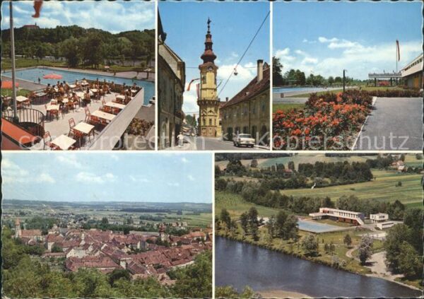 Bad Radkersburg Gesamtansicht Kurort Schwimmbad Kirche