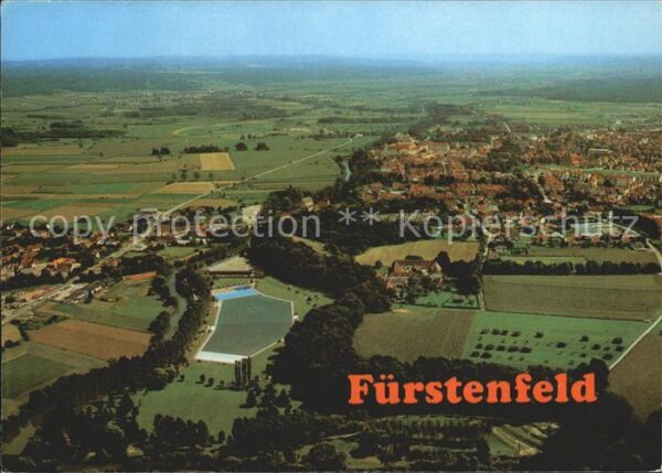 Fuerstenfeld Erholungsort Fliegeraufnahme
