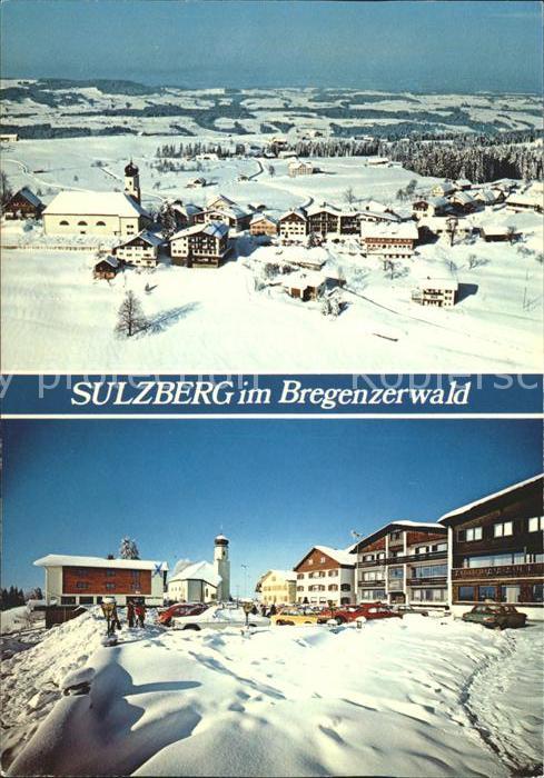 Sulzberg Vorarlberg Panorama Bregenzerwald Dorfpartie Kirch