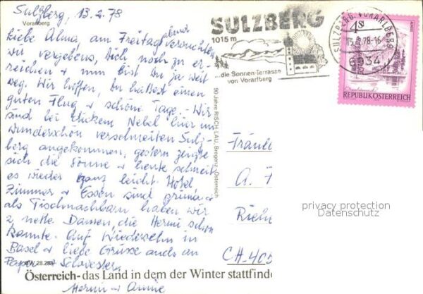 Sulzberg Vorarlberg Panorama Bregenzerwald Dorfpartie Kirch – Bild 2