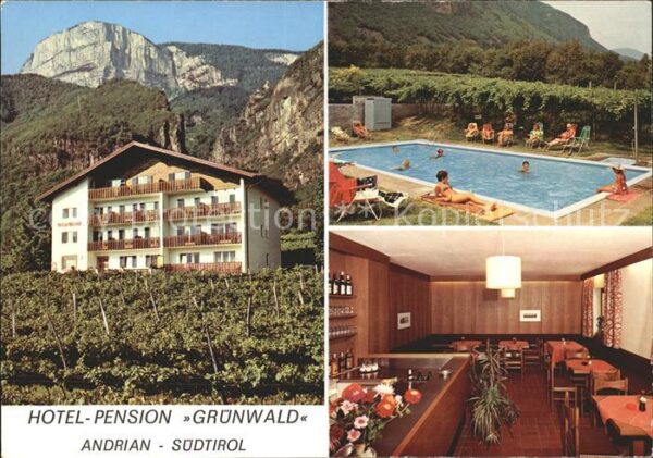 Andrian Hotel Pension Grünwald Swimming Pool