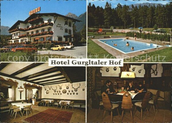 Tarrenz Hotel Gurgltaler Hof Gastraum Swimming