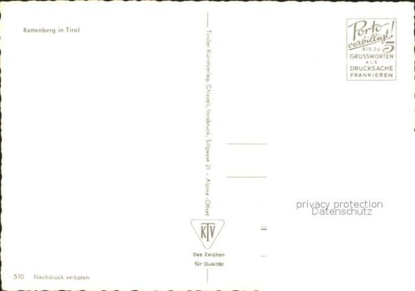 Rattenberg Inn Teilansichten Burg Wappen Alpen – Bild 2