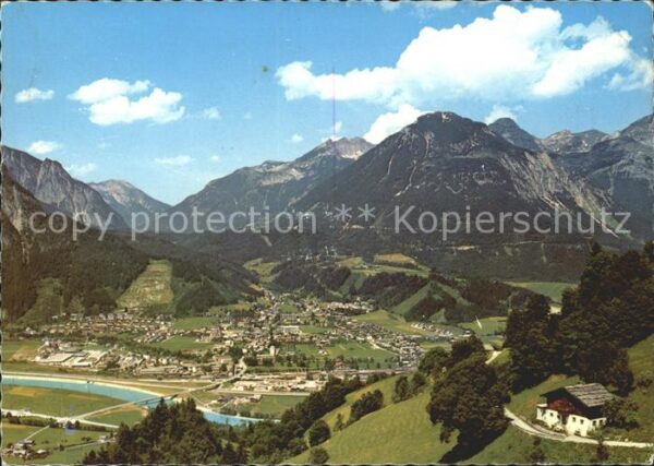 Jenbach Panorama Unterinntal gegen Karwendel un