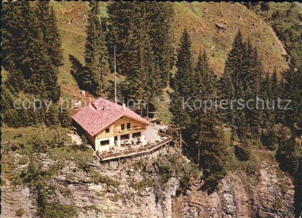 Nesselwaengle Tirol Berghaus Cafe Adlerhorst überm Haldense
