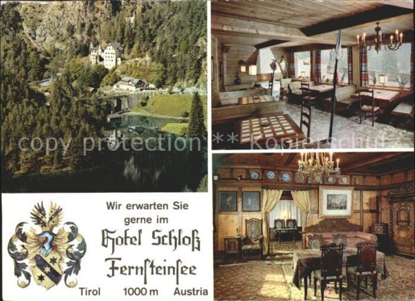 Nassereith Hotel Schloss Fernsteinsee Wappen