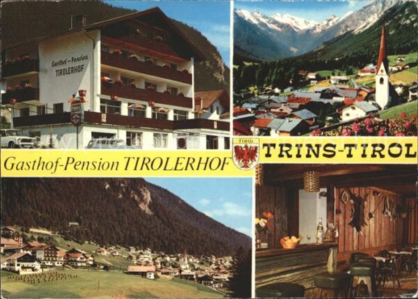 Trins Innsbruck Gasthof Pension Tirolerhof Kirche Alpen