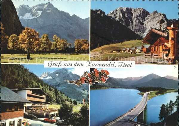 Hinterriss Tirol Ahornboden Engalm gegen Grubenkar Sylve