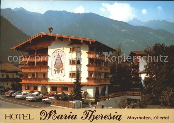 Mayrhofen Zillertal Hotel Maria Theresia Alpenblick