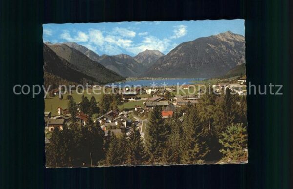 Maurach Tirol Blick gegen Pertisau Alpenpanorama
