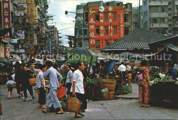 Hong Kong Open air market