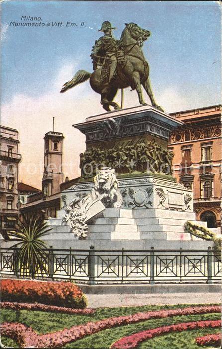 Milano Monumento a Vitt. Em. II.